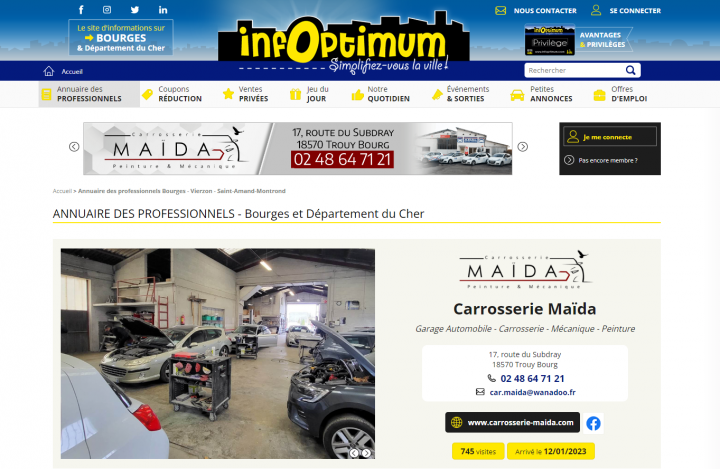 carrosserie maida infoptimum